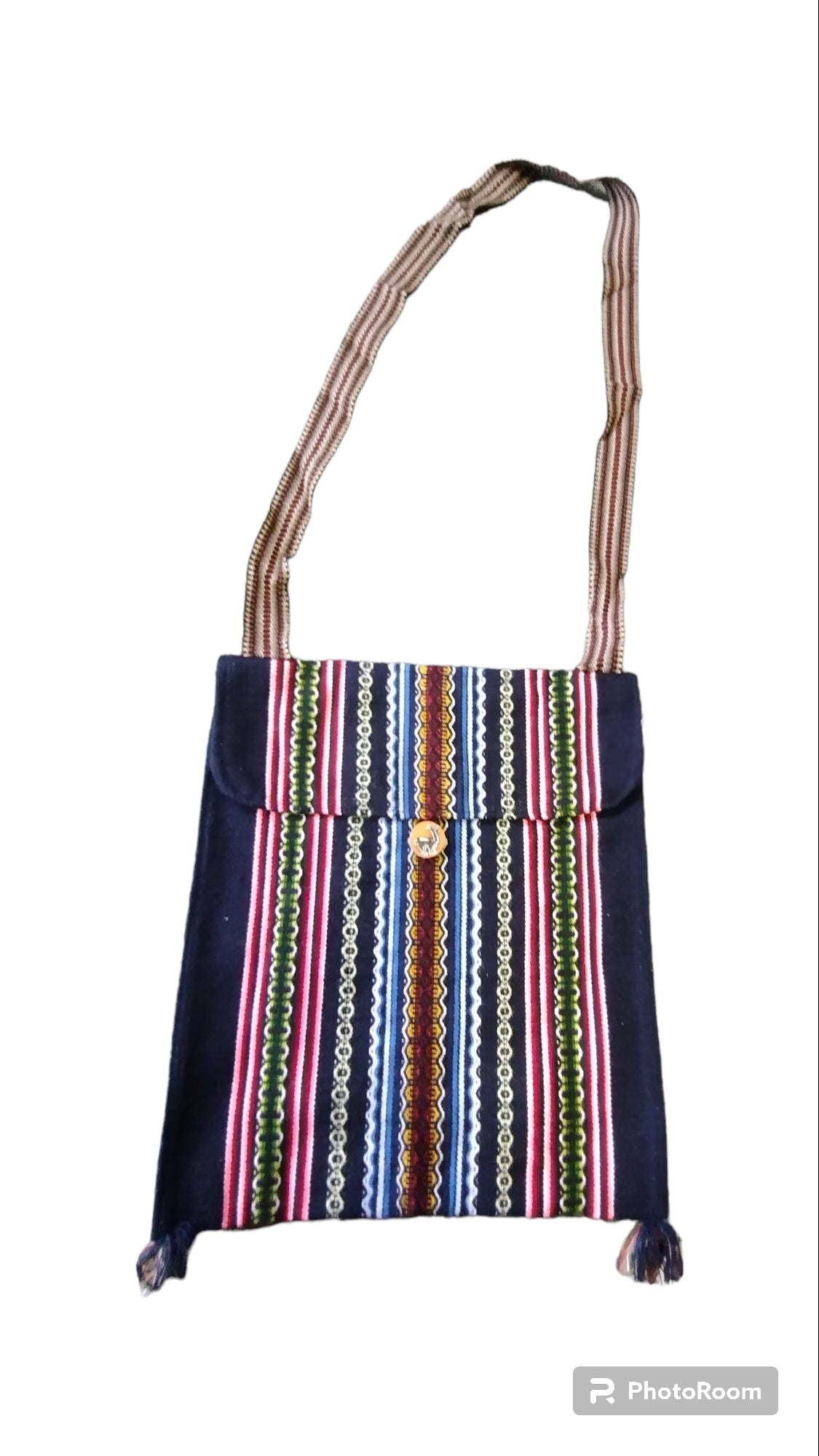 Huallhuas Shoulder Bag Small 4" x 6" Tote Hand Woven