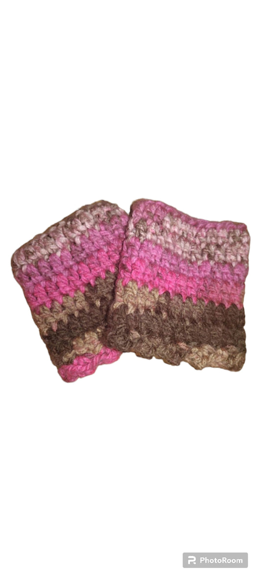 Cocoa Rose Boot Cuffs
