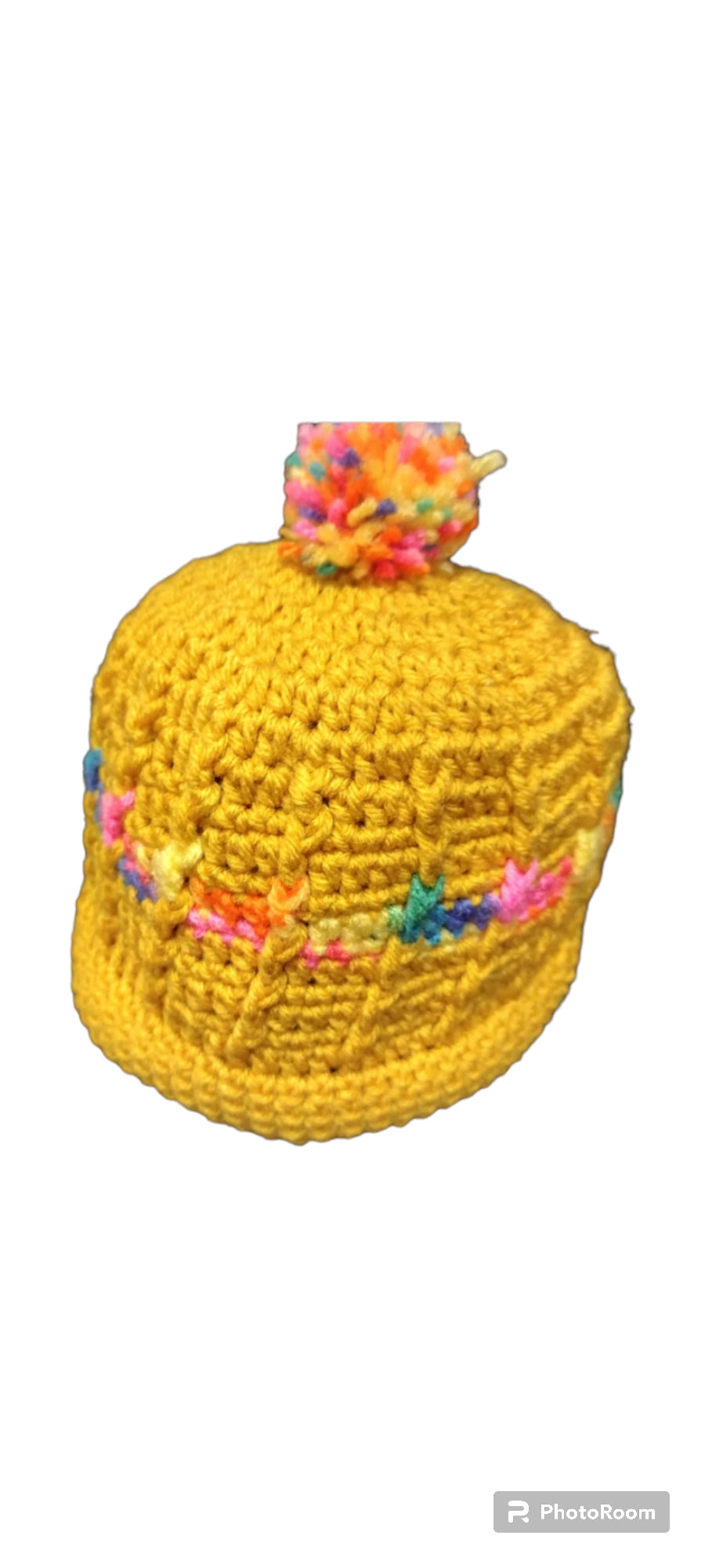 Kids Hat & Scarf Set - Gold