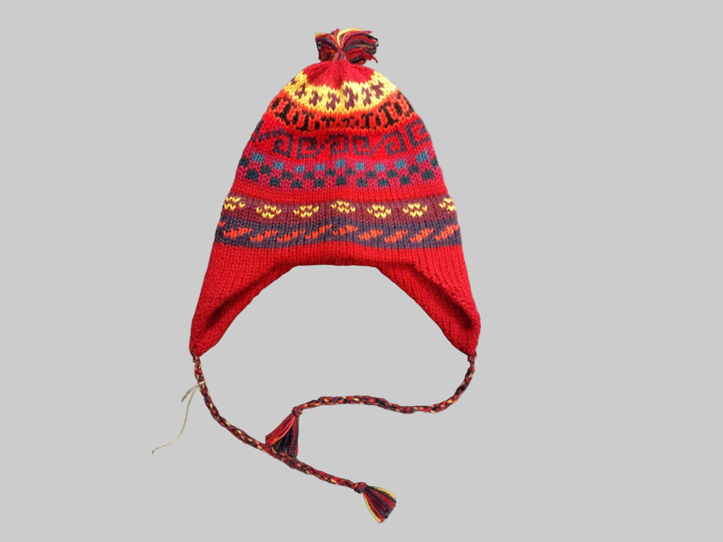 Earthen Snuggle: Alpaca Chullo Hat