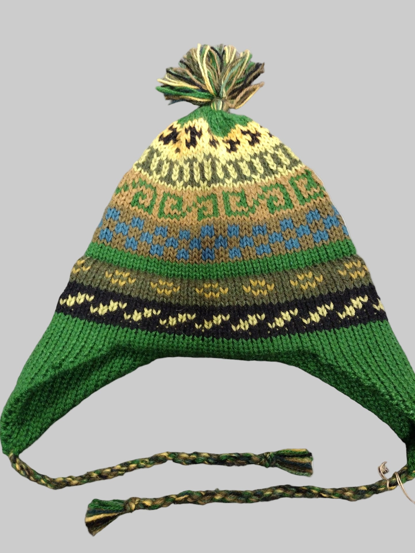 Earthen Snuggle: Alpaca Chullo Hat