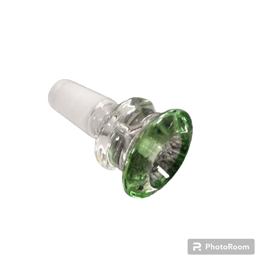 Green Flame – 14.5mm Glass Bowl Head (Male)