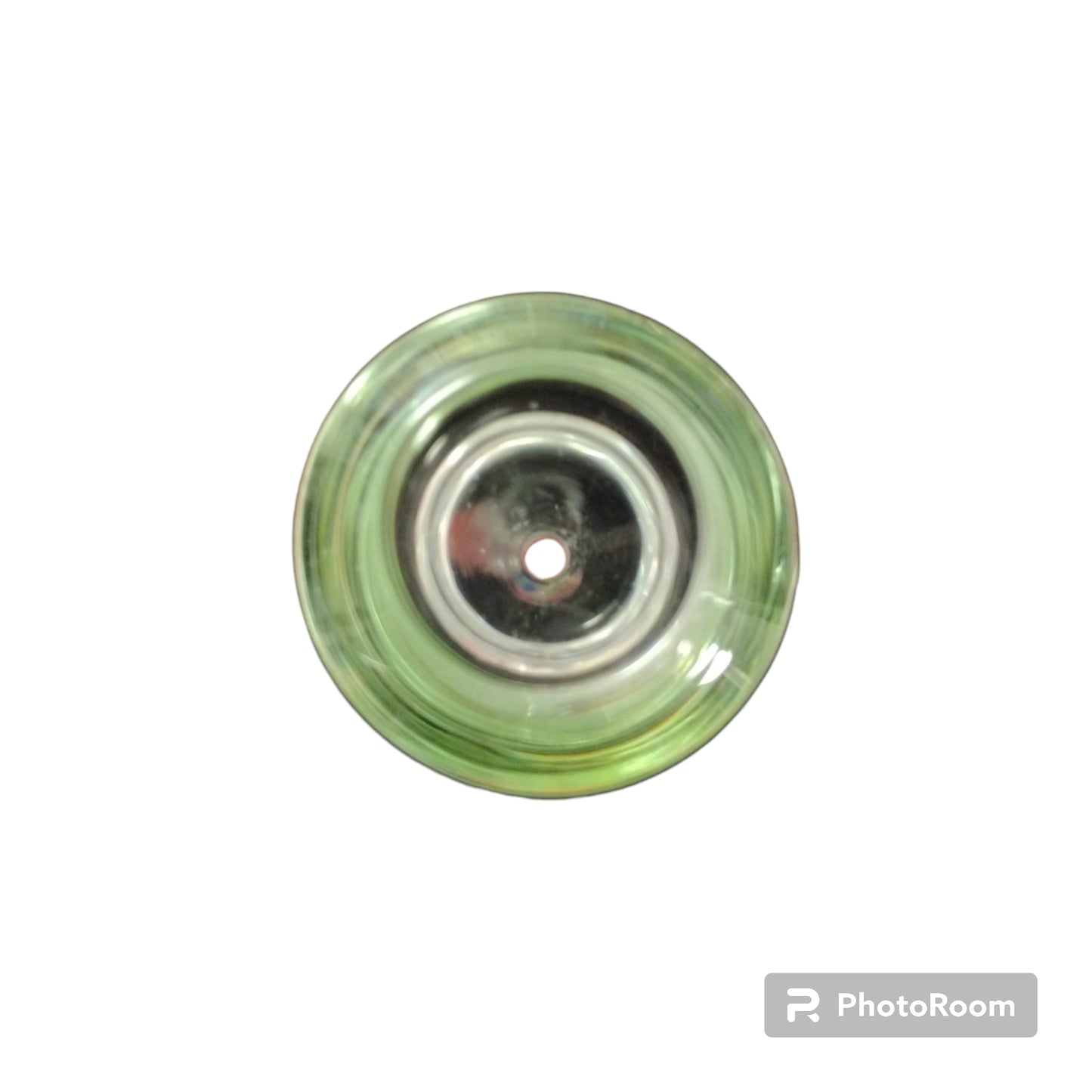 Green Glass Bowl