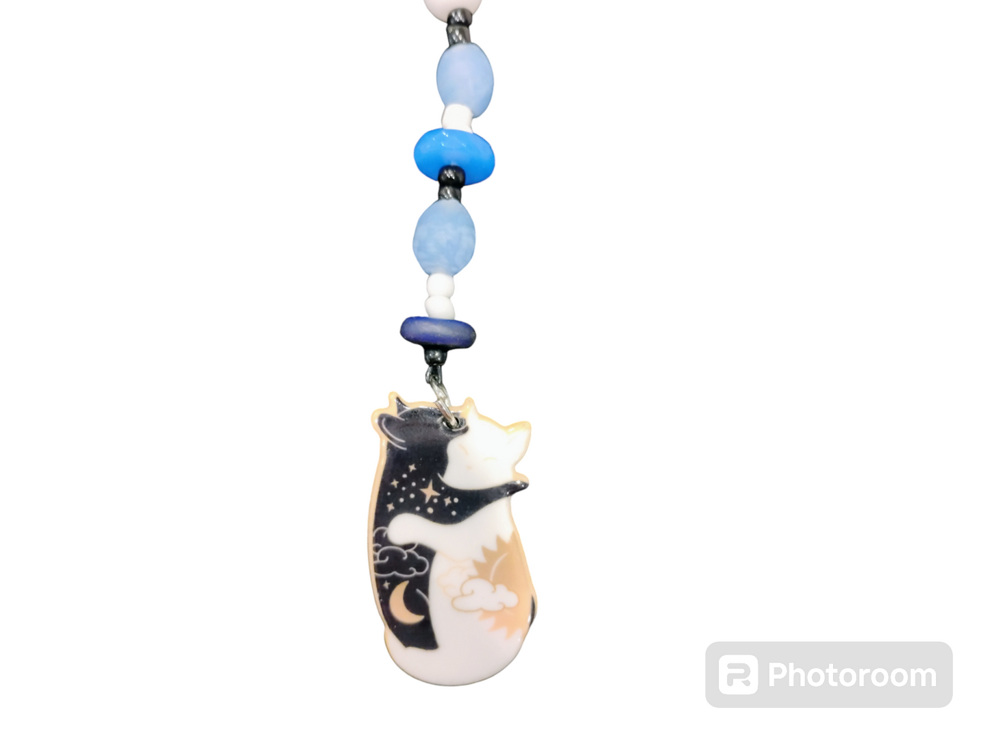 Astral Paws – Yin Yang Cat Keychain Collection