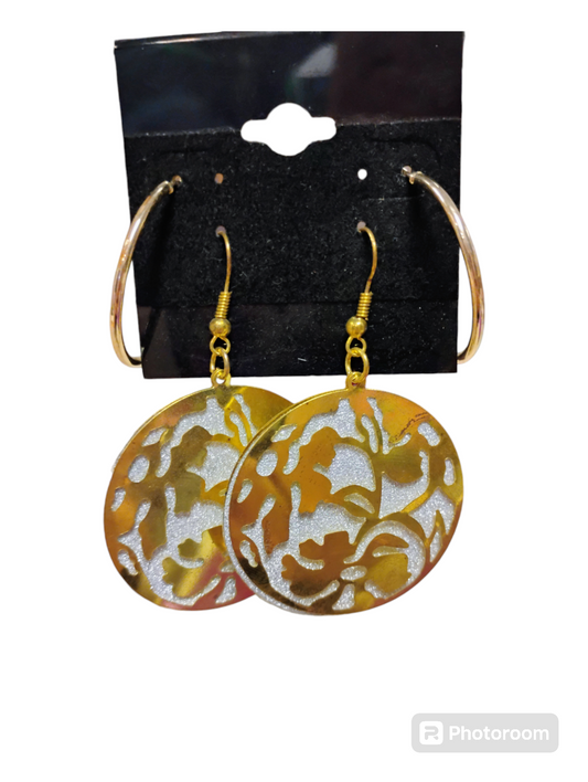 Golden Frequency Earring Duo – Soft. Spirited. Radiant.