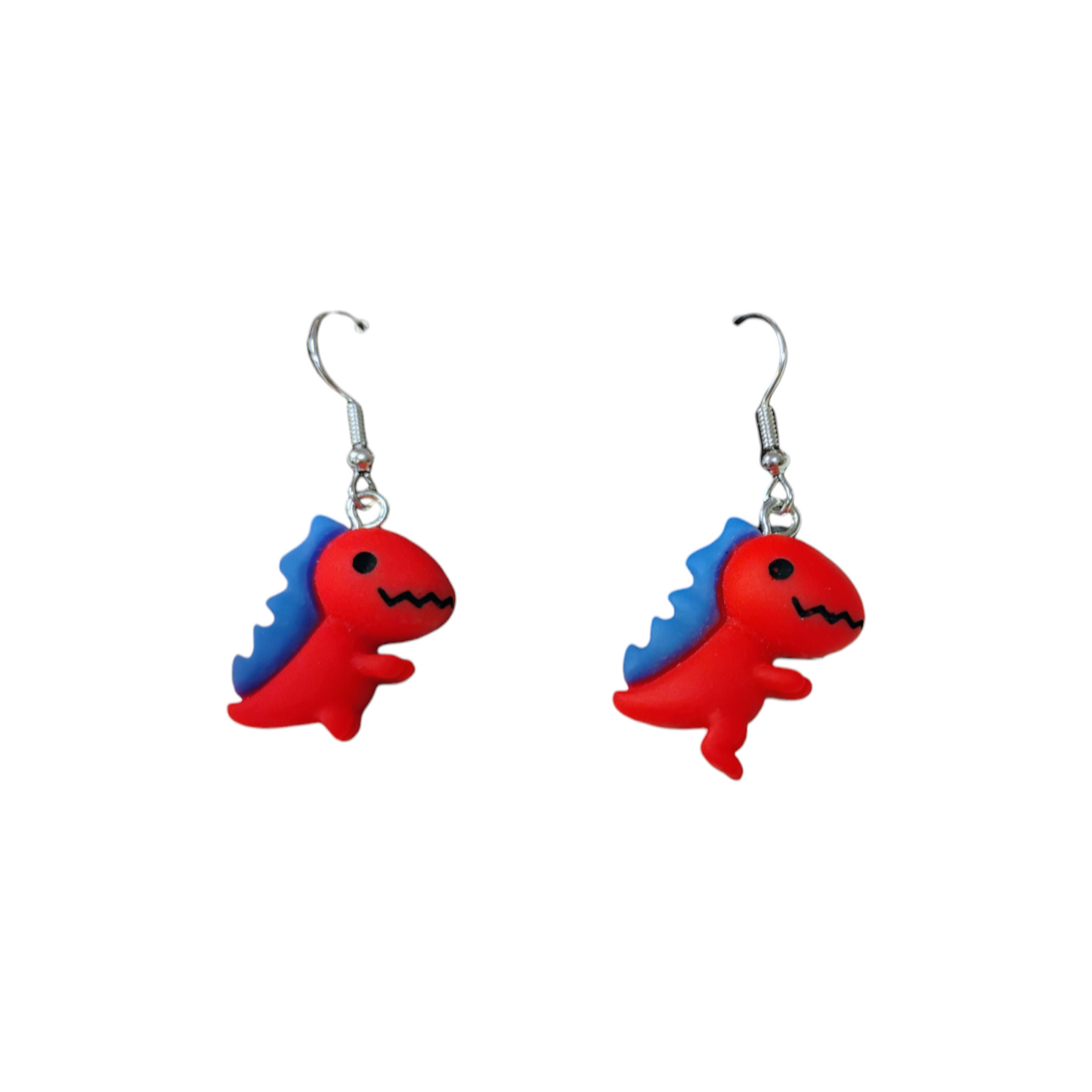 Prehysterical Dangles  – Dino Charm Earrings