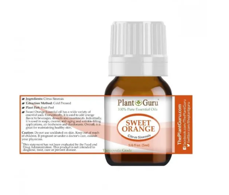 Sweet Orange Essential Oil — Plant Guru | 5ml