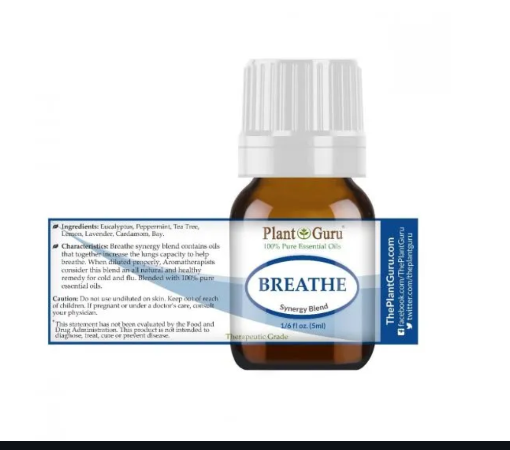 Breathe essential oil blend