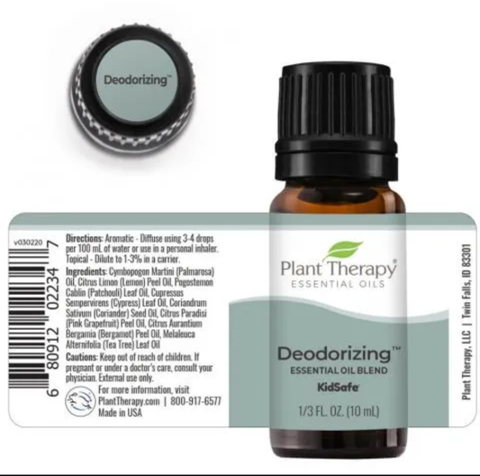 Deodorizing™ Essential Oil Blend — Plant Therapy | 10ml