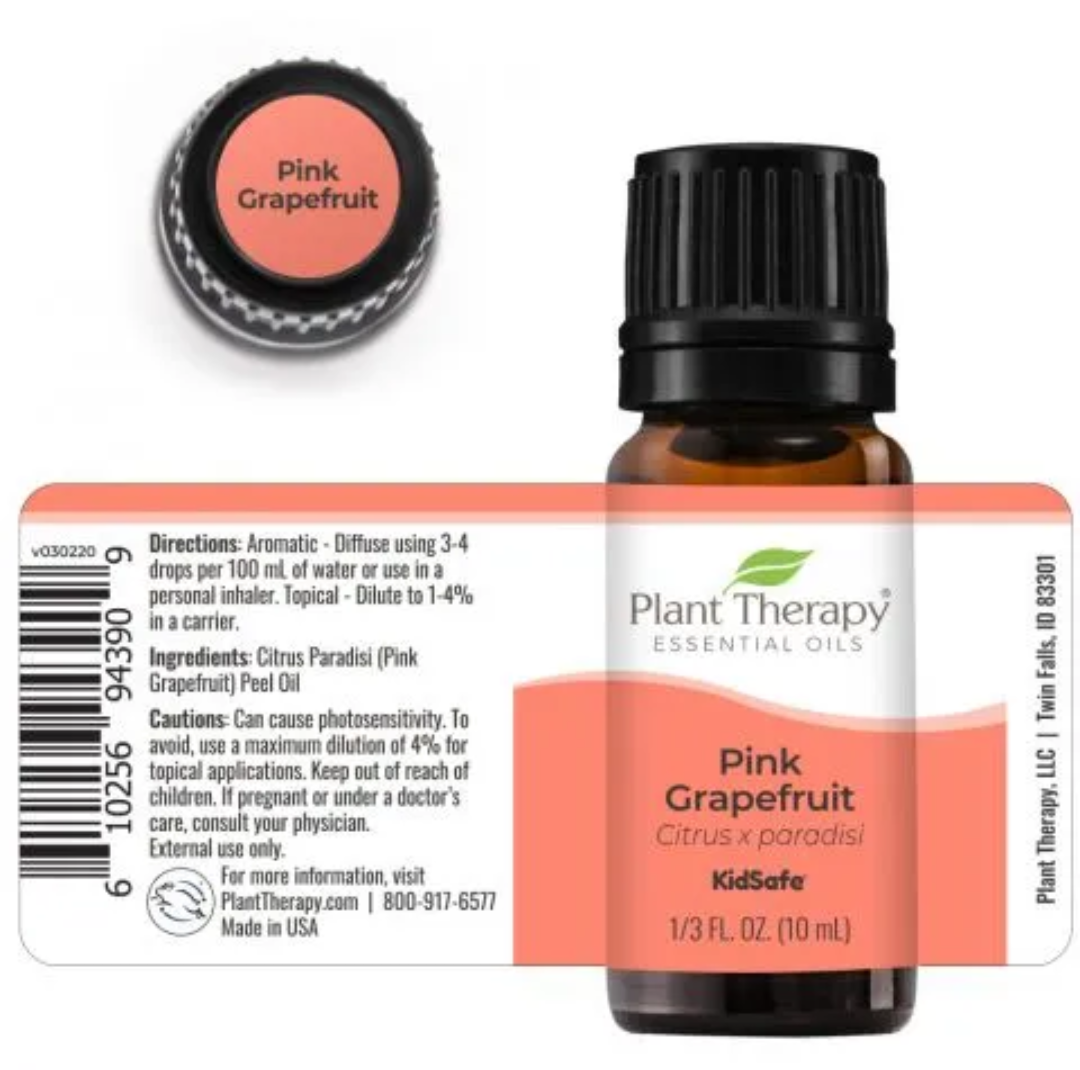 Pink Grapefruit Essential Oil — Plant Therapy | 10ml