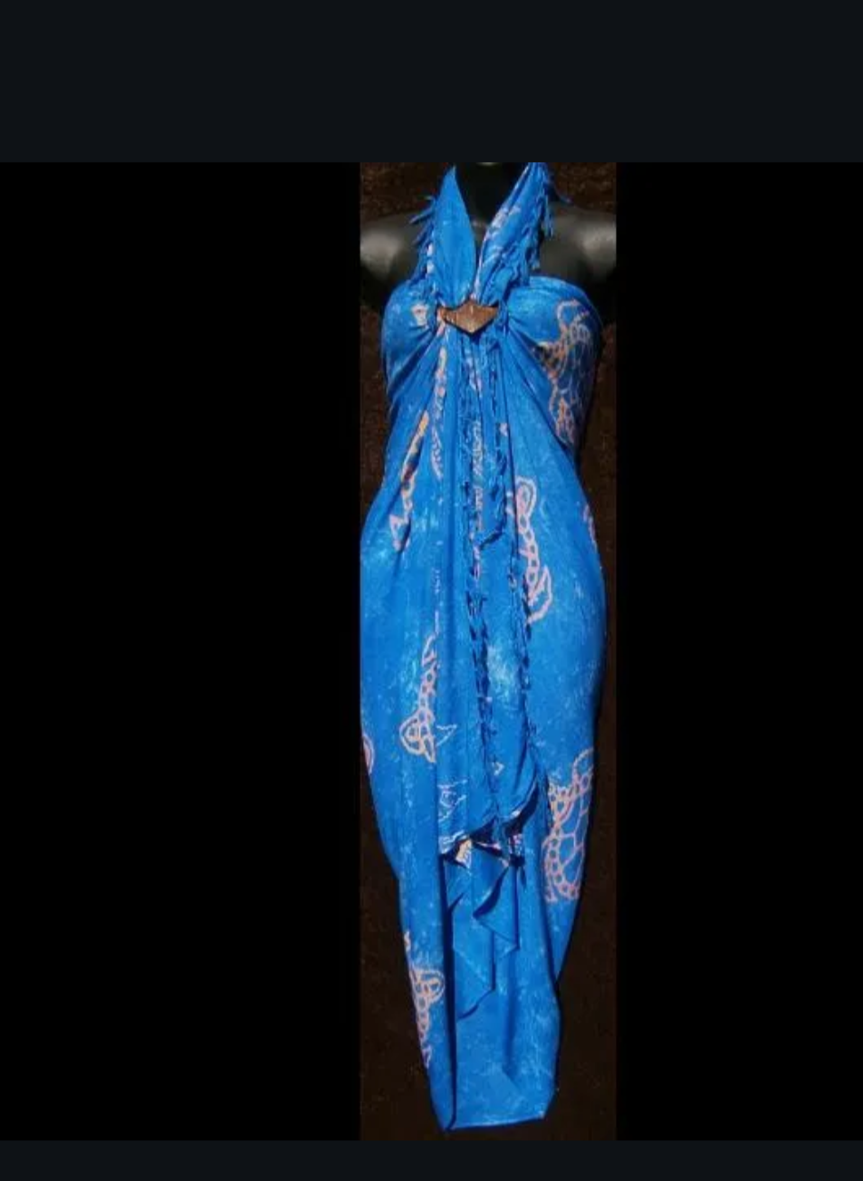 Coconut Sarong Clip