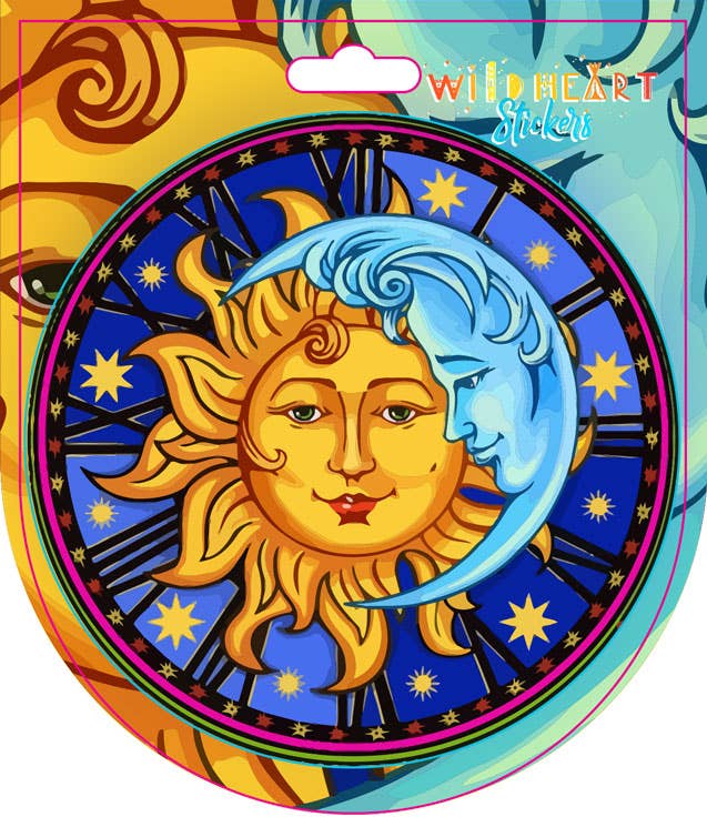 Soluna Drift - Cosmic Clock Sticker