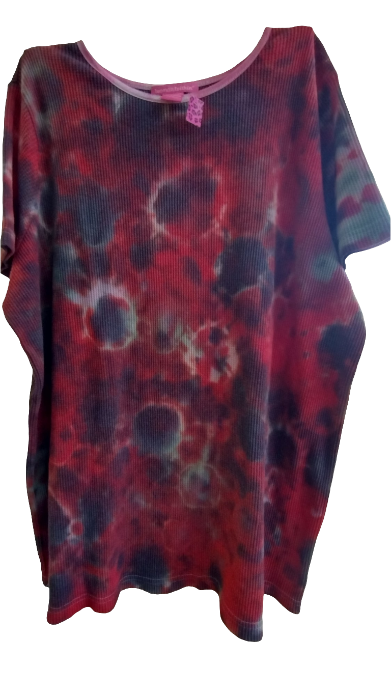 Cosmic Ripple Waffle Tee