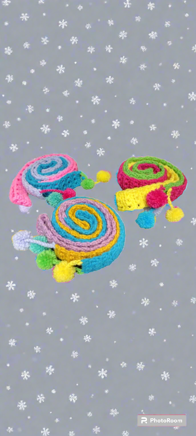 Color Spiral Scarf
