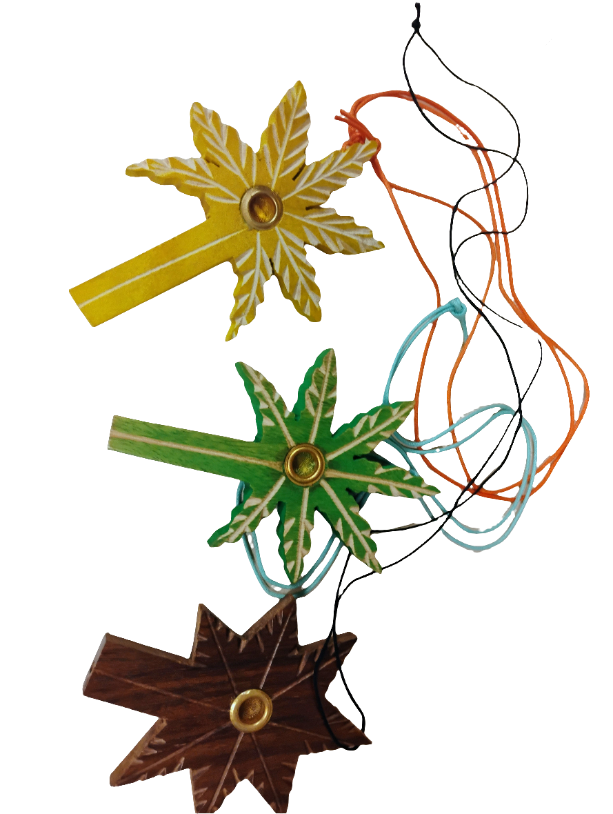 Higher Vines - Leaf Pipe Amulet
