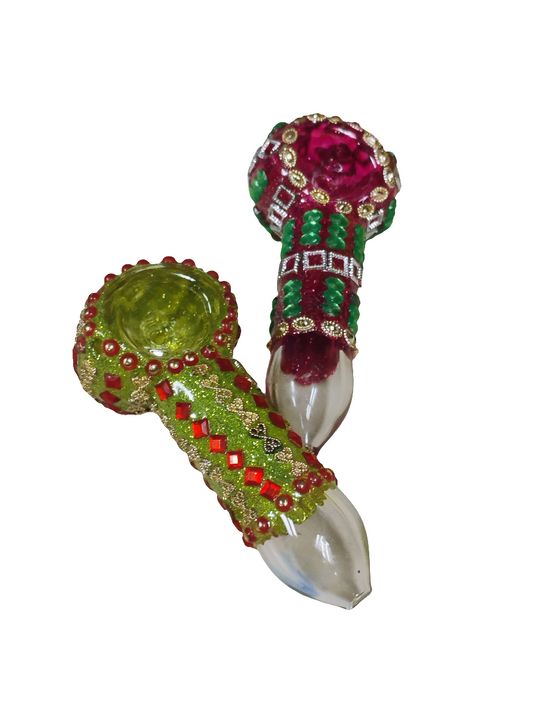 GlimmerGrips — Cosmic Puff Charms