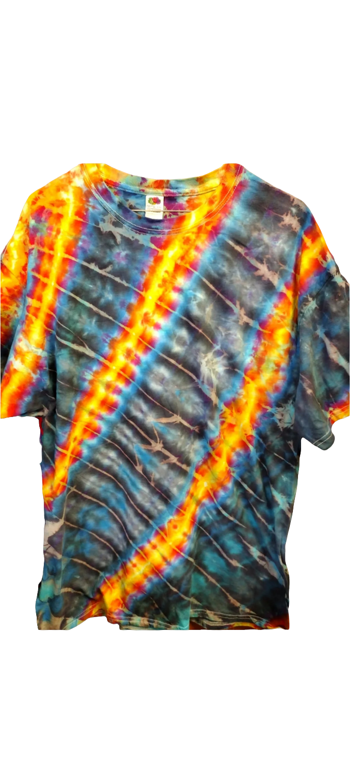Diagonal Daze Tie Dye Tee