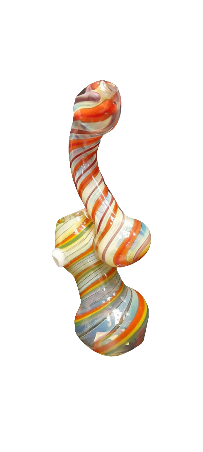 Red Striped Bubbler