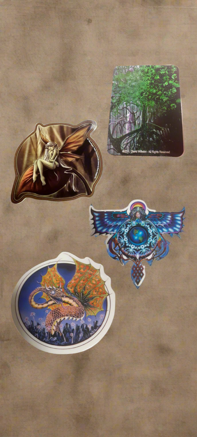 Earthly Delights Stickers