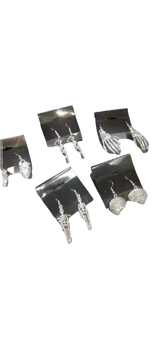 Anatomical Adornments – Stainless Steel Dangle Earrings