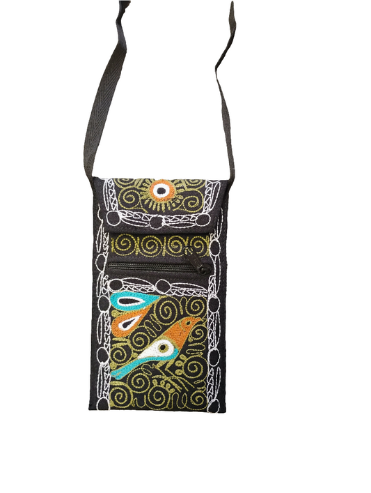 SpiritNest: Andean Embroidered Pouch