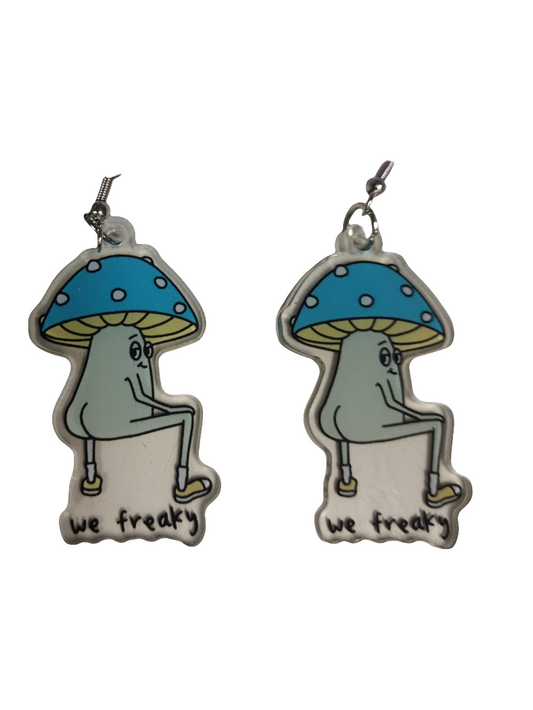 Freaky Fungi™ Earrings – Shrooms That Shimmy, Sass & Slay
