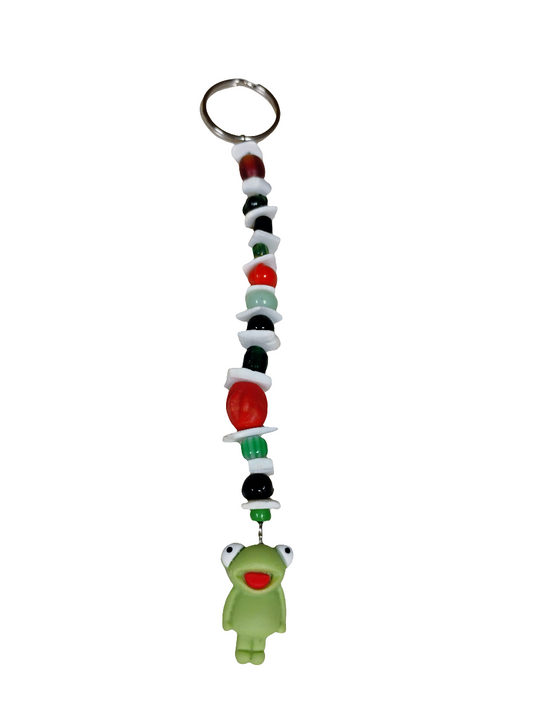 Ribbit Raver KeyCharm