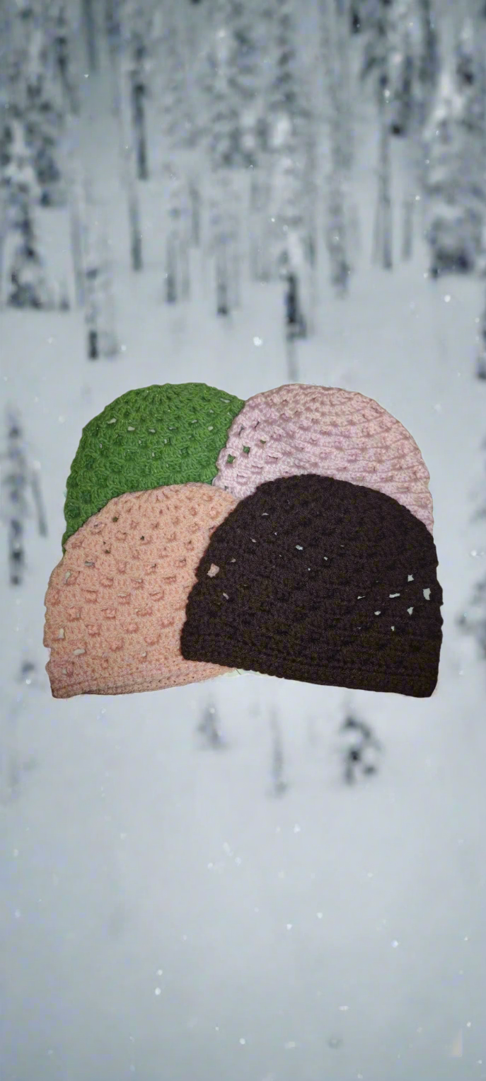 Head in the Clouds Crochet Beanie