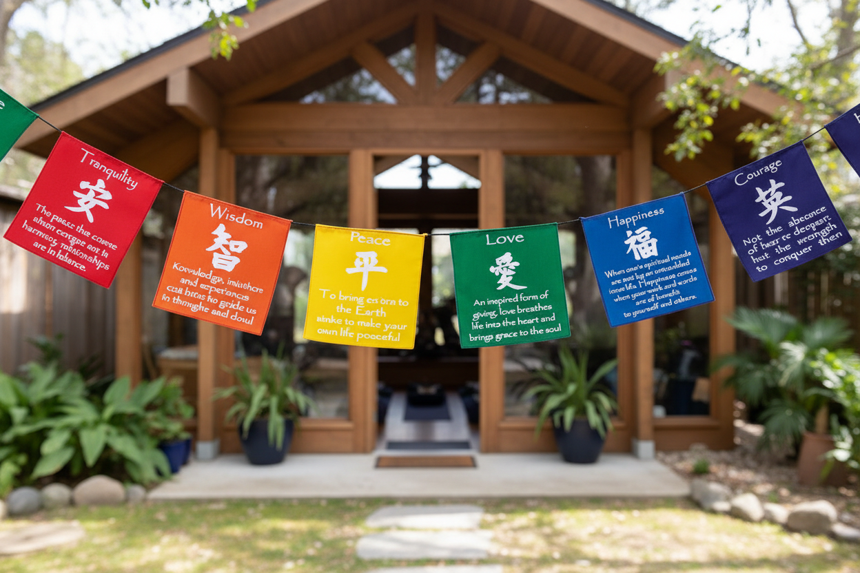 Soul Threads: Mini Zen Banner of Intentions