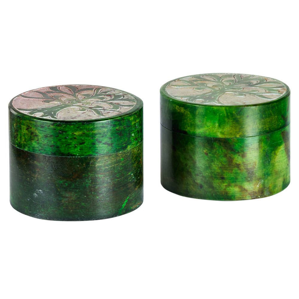 Rooted Reverie Soapstone Keepsake Box