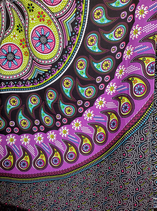 Mandala Mirage Sarong – Mandala Wrap Skirt & Beach Cover-Up