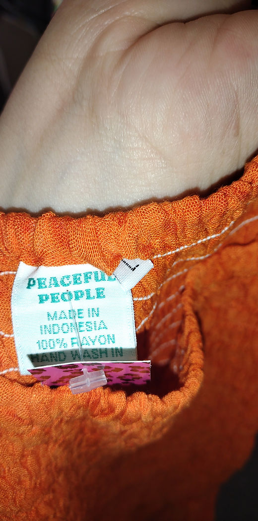 Orange Dress/Skirt
