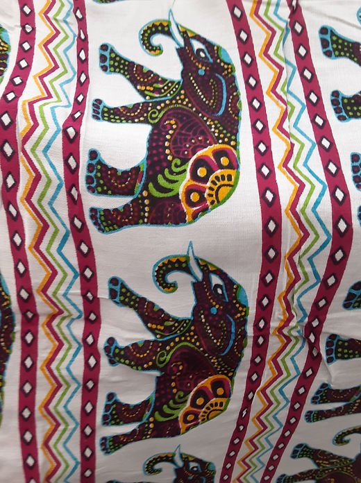 Elephant March Sarong