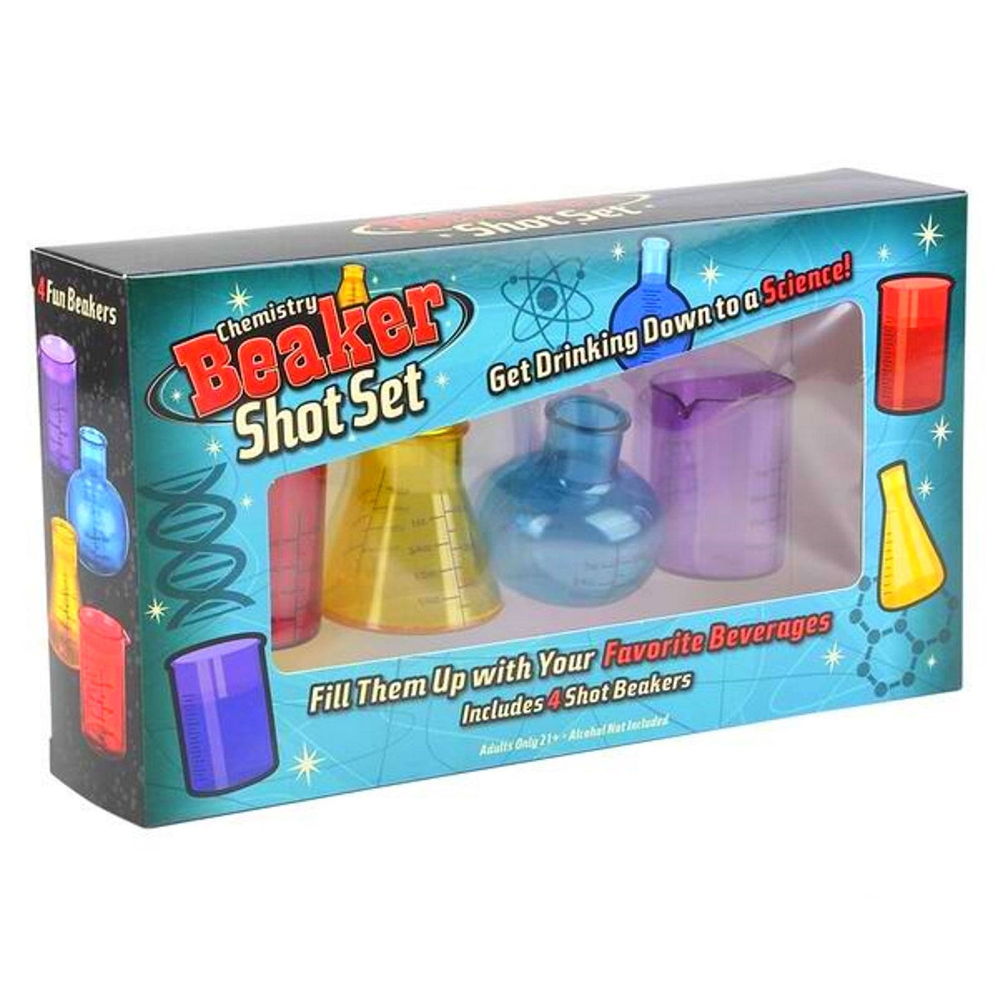 Chemistry Beaker Shot Set