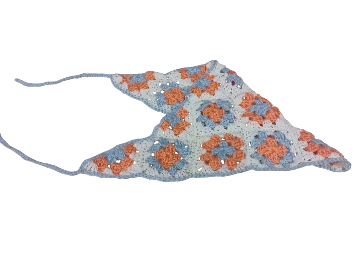 Spring Fling Granny Square Kerchief