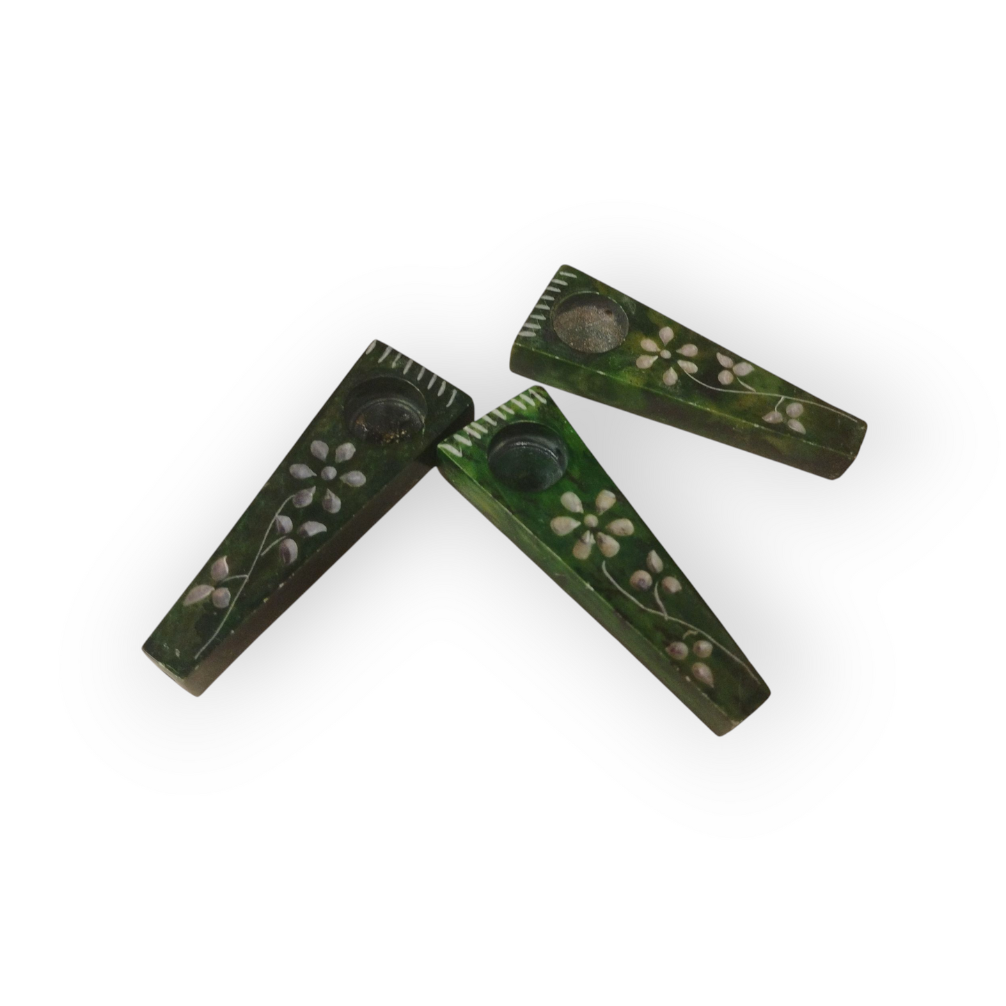 Forest Bloom Marble Pipe