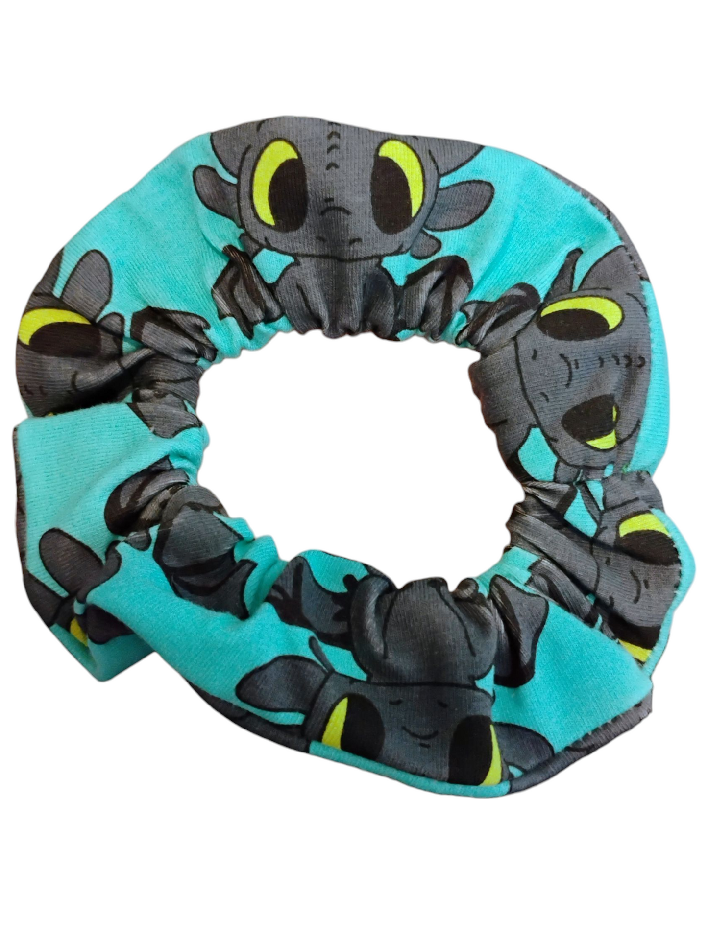 Handmade Printed Hair Scrunchie