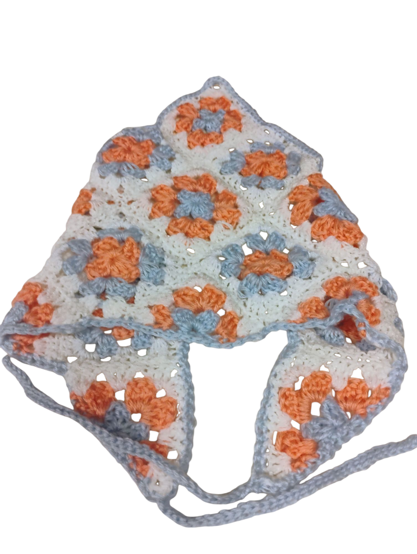 Spring Fling Granny Square Kerchief