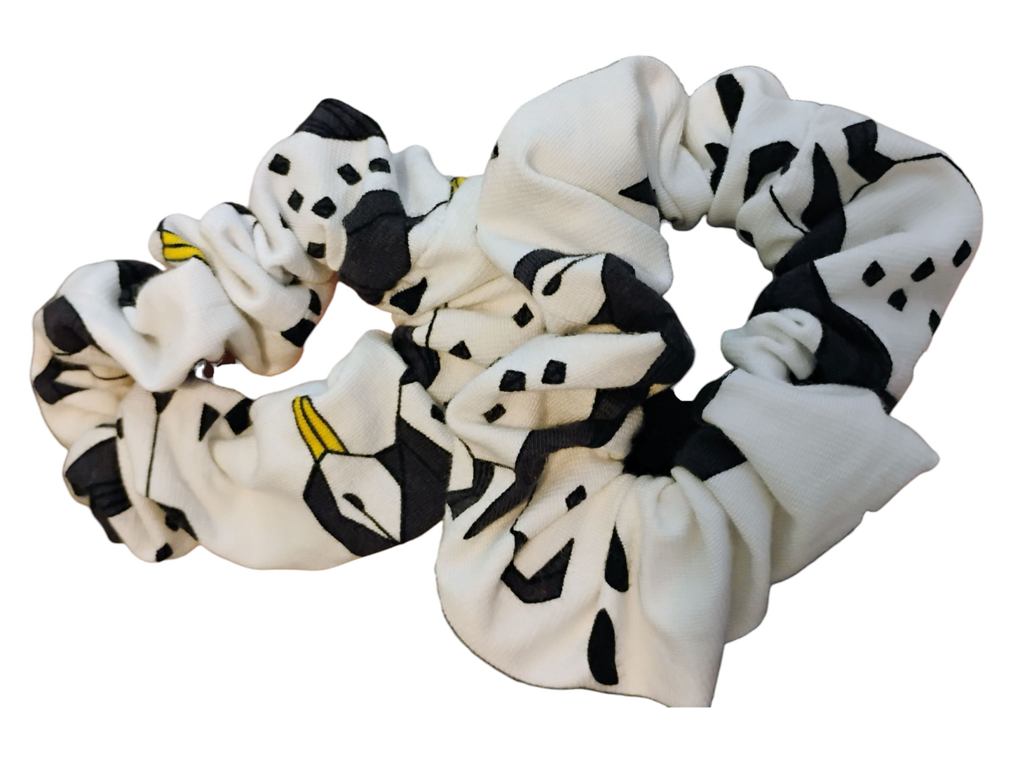 Handmade Printed Hair Scrunchie