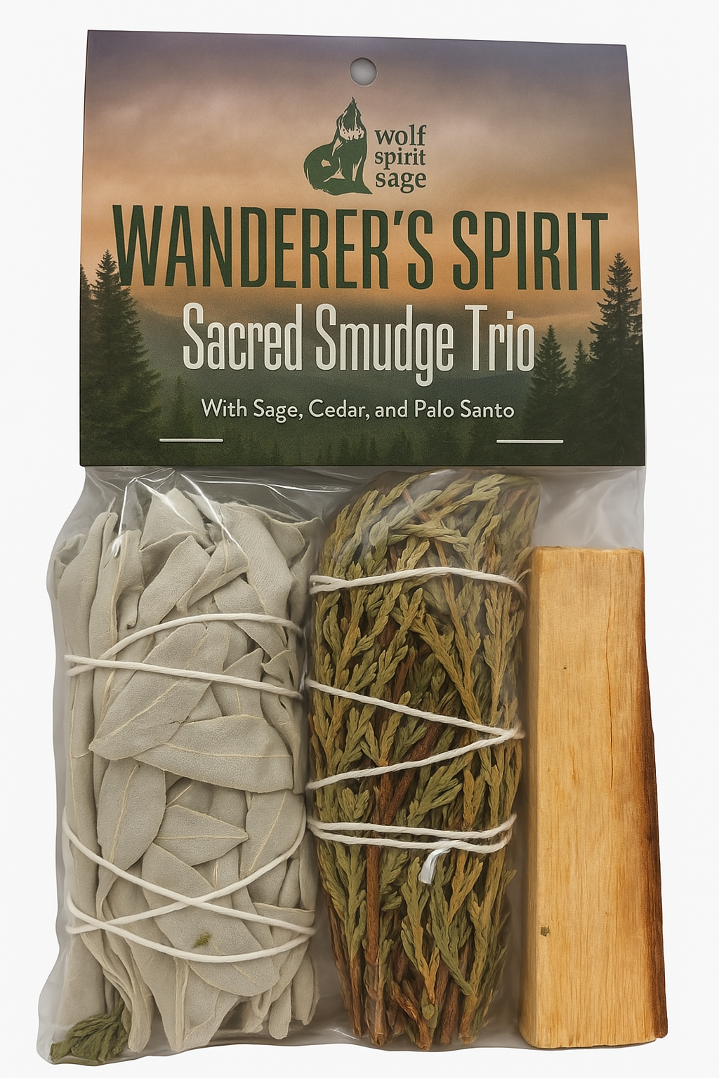 Wanderer's Spirit Sacred Smudge Trio