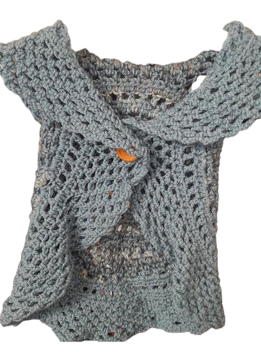 Spiral Sprout Vest — Riverstone Reverie Edition