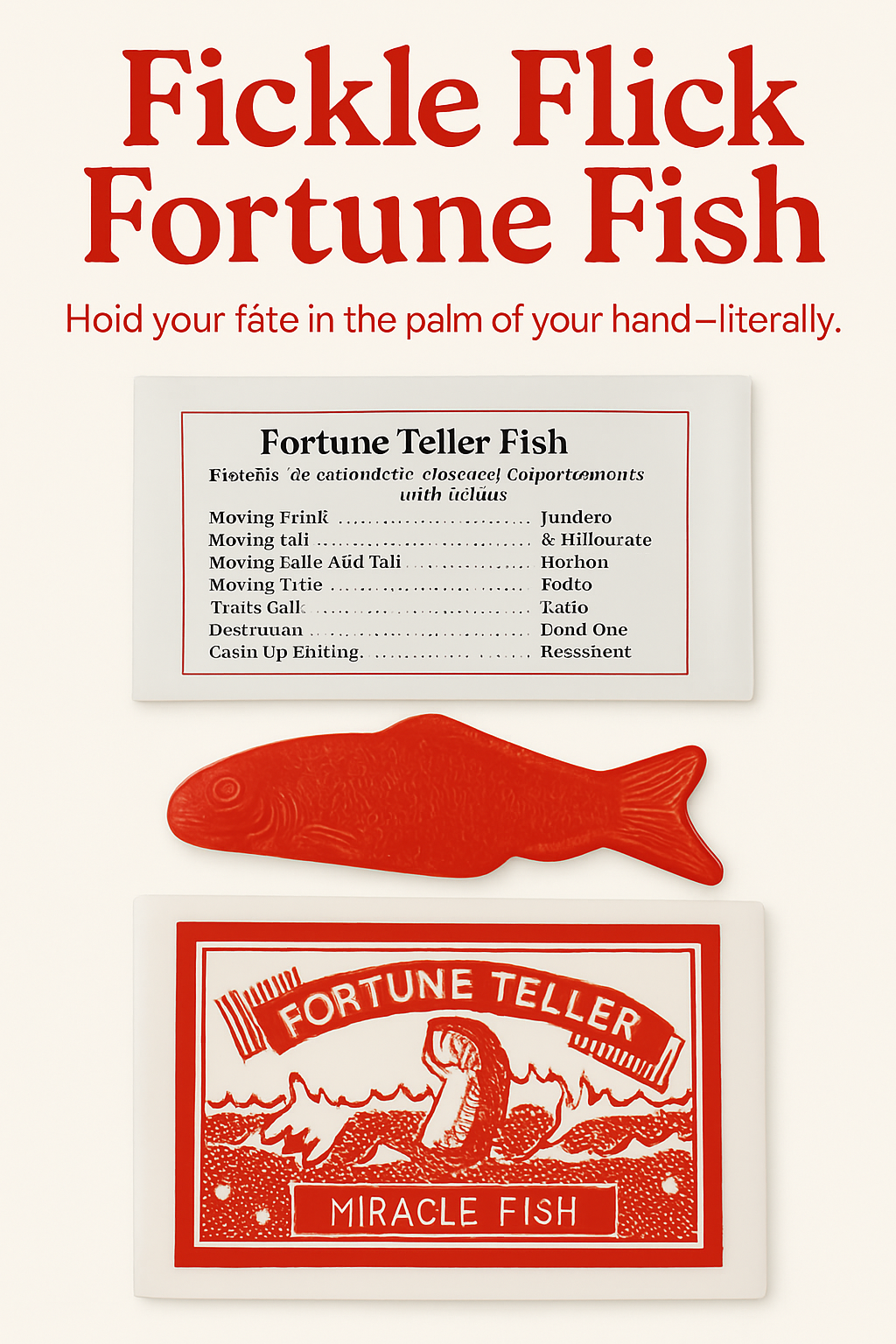Fickle Flick Fortune Fish