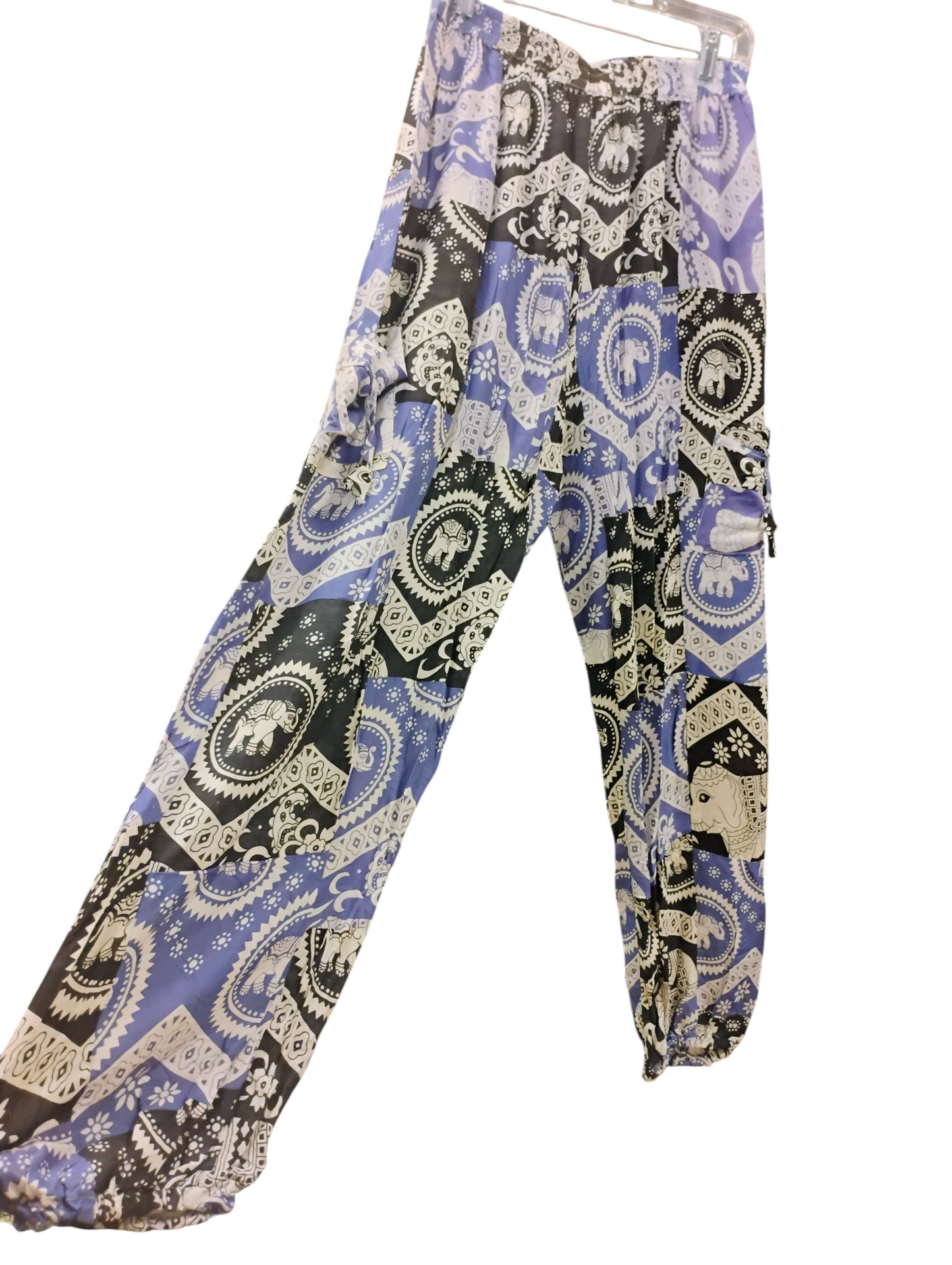 Patchwork Pachyderm Pants