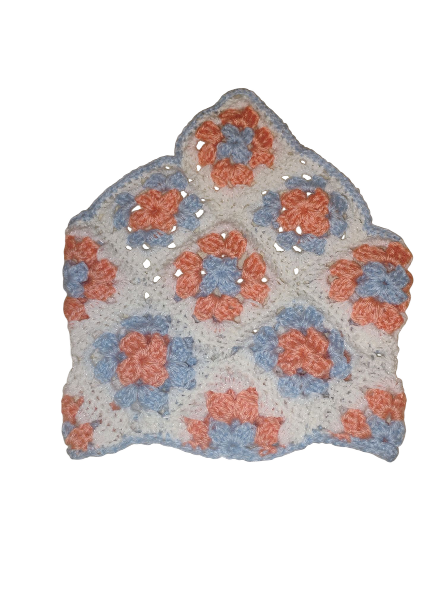 Spring Fling Granny Square Kerchief