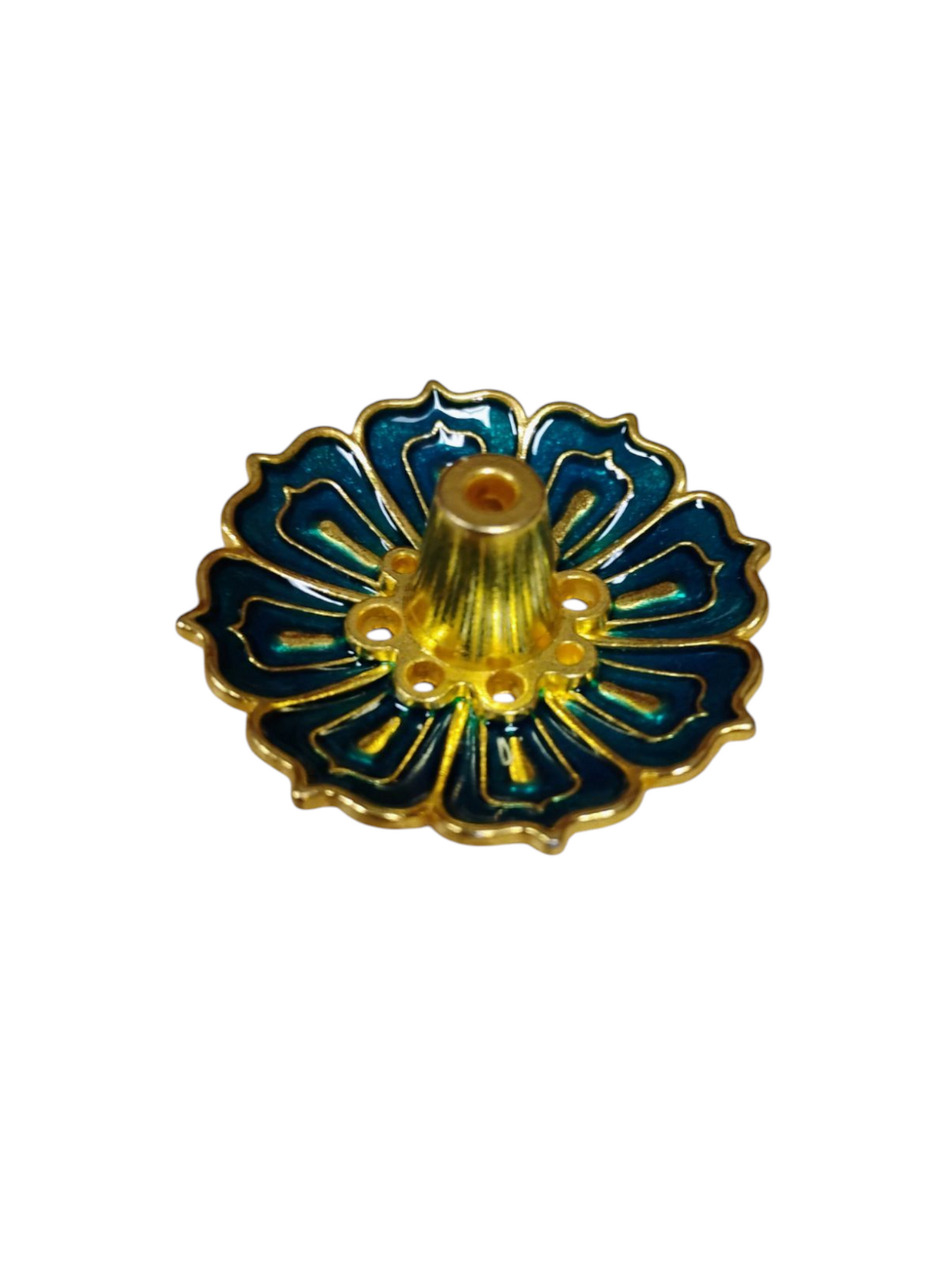 Mandala Bloom Metal Incense Burner