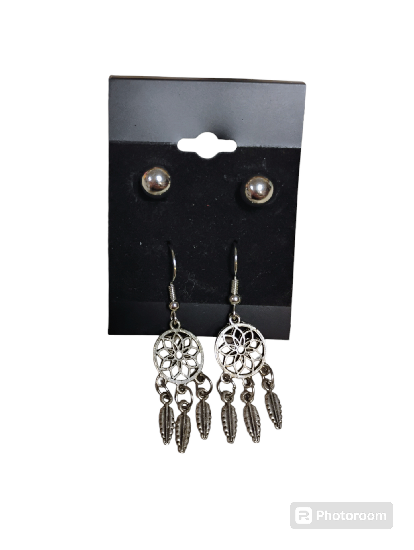 Silver Drift Earring Duo – Ethereal. Grounded. Wild-hearted.