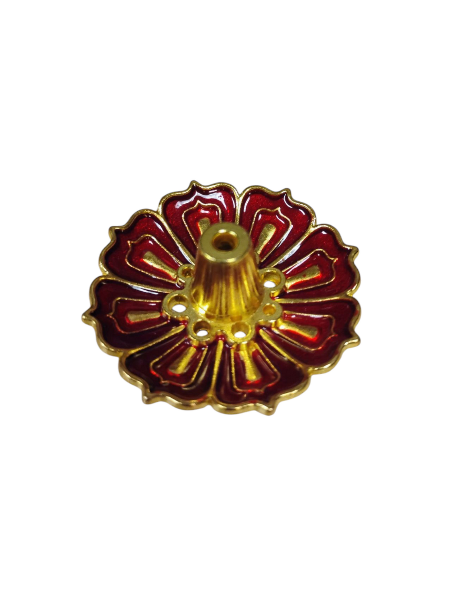 Mandala Bloom Metal Incense Burner