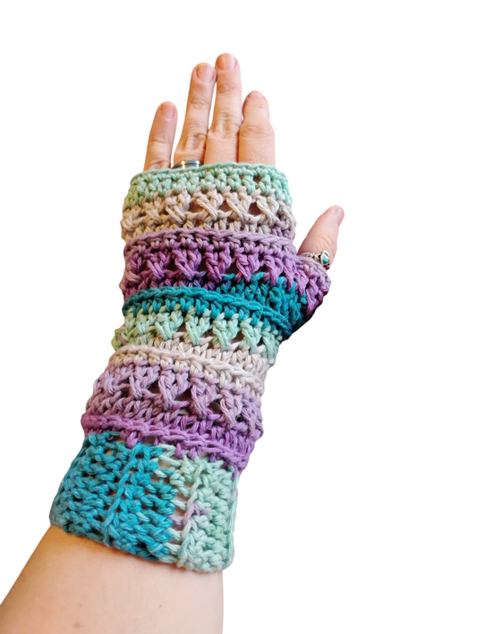 Mystic Mirage Fingerless Gloves