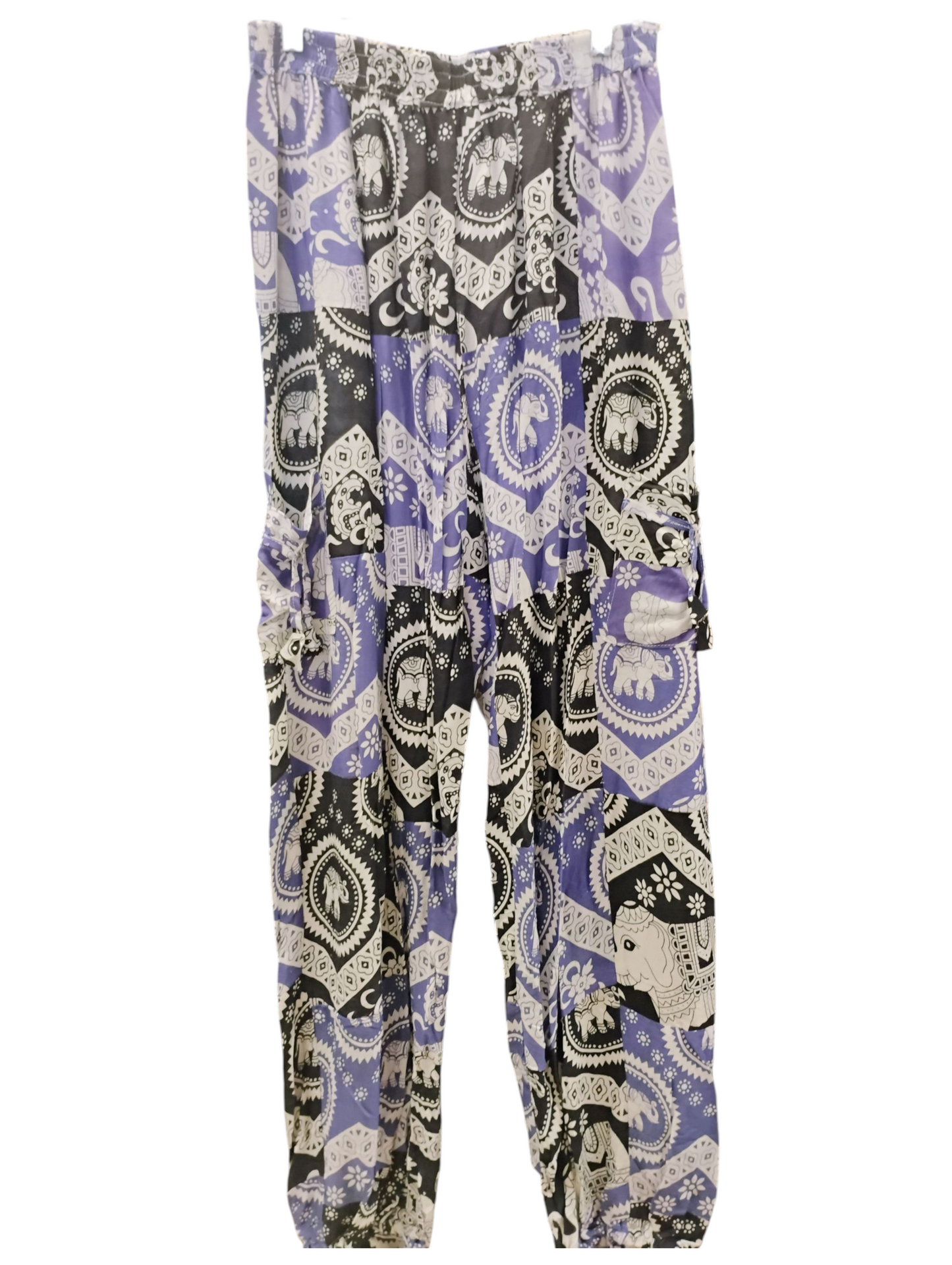 Patchwork Pachyderm Pants