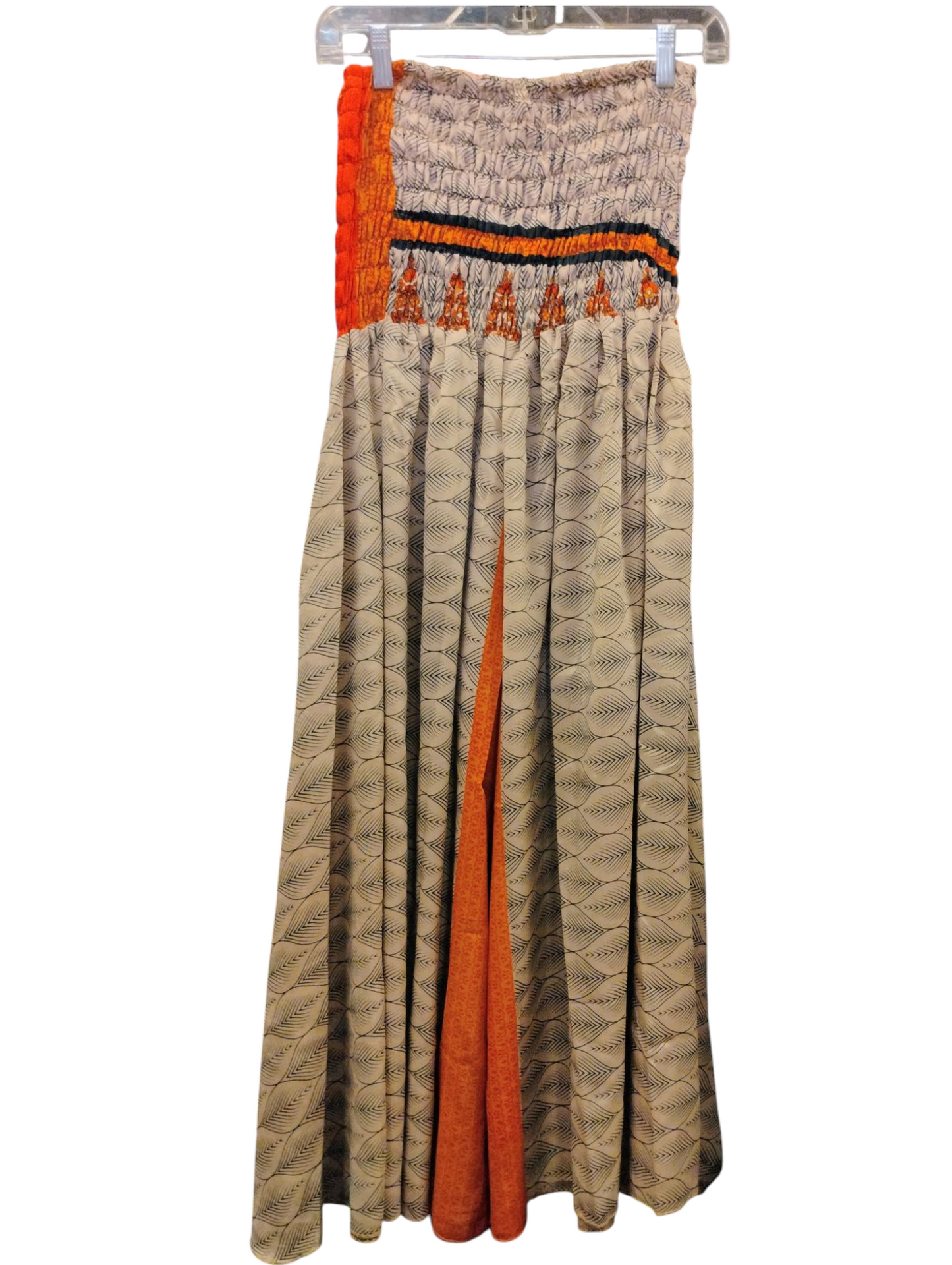Wide Leg Smocked Plus Size Pants